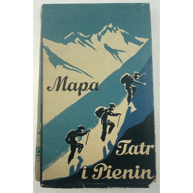 Mapa Tatr i Pienin Mapa turystyczna 1: 75 000