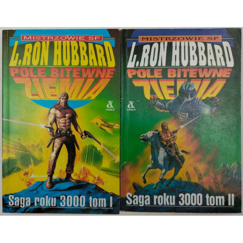 L.Ron Hubbard Pole Bitewne Ziemia Saga Roku 3000 Tom I-II