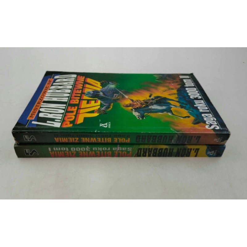 L.Ron Hubbard Pole Bitewne Ziemia Saga Roku 3000 Tom I-II