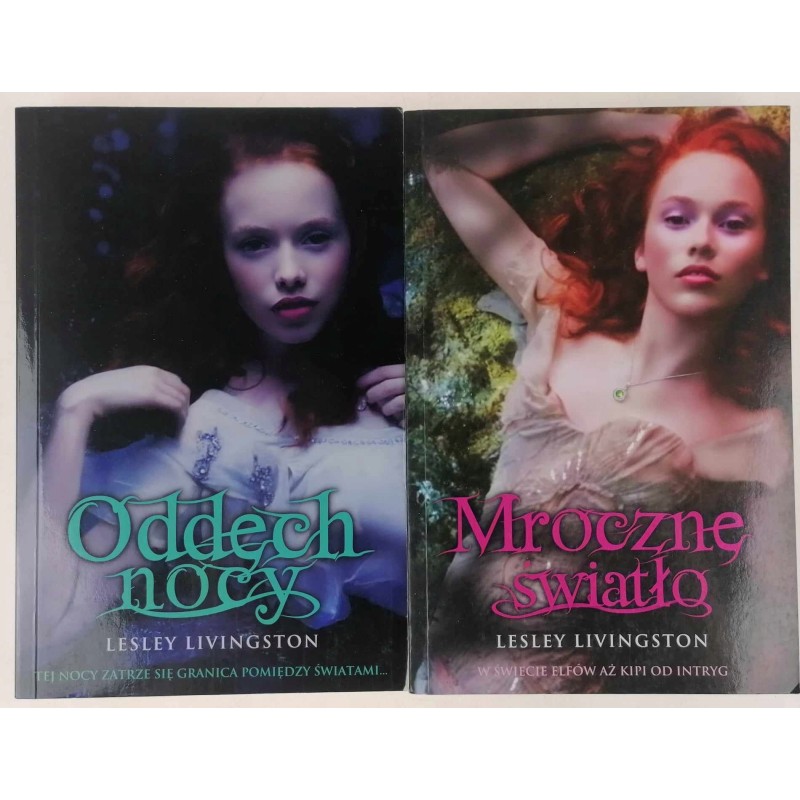 Oddech nocy + Mroczne światło - Lesley Livingston