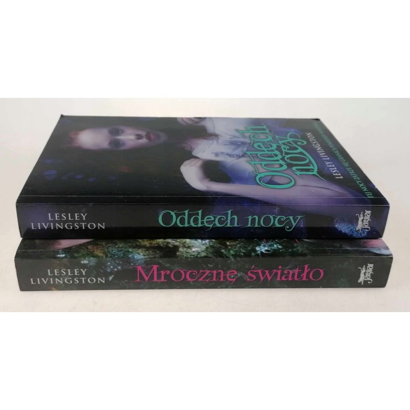 Oddech nocy + Mroczne światło - Lesley Livingston