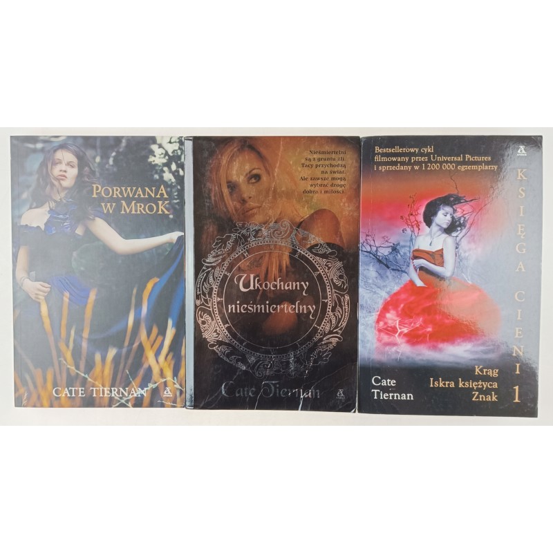 Cate Tiernan zestaw 3 książek