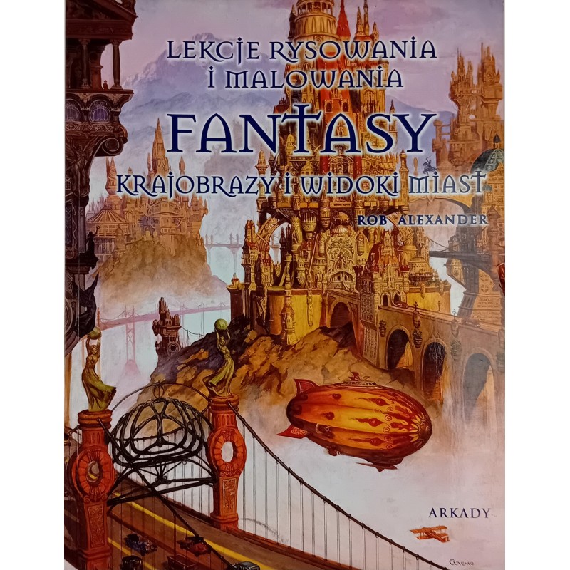 FANTASY Krajobrazy i widoki miast Lekcje rysowania