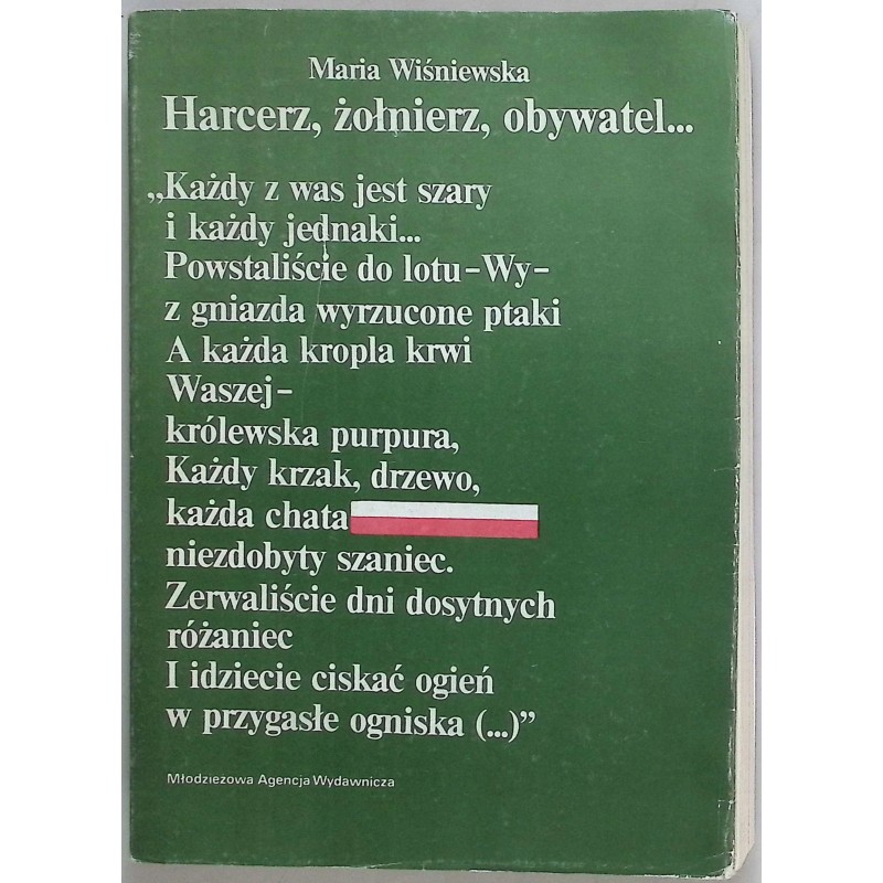 Harcerz, żołnierz, obywatel... Wiśniewska Maria