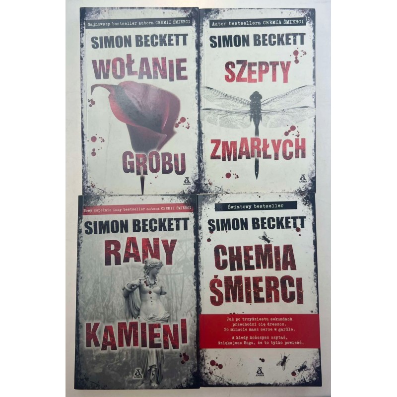 Chemia śmierci Szepty zmarłych Wołanie grobu Zapisane w kościach. S Beckett