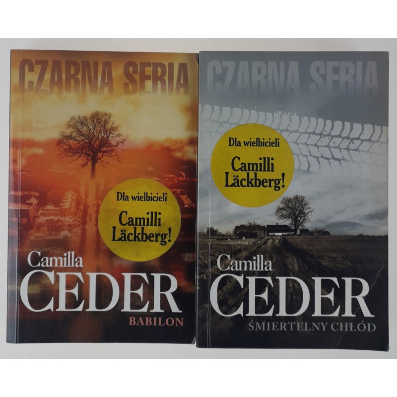 Czarna Seria -Babilon & Śmiertelny Chłód C. Ceder
