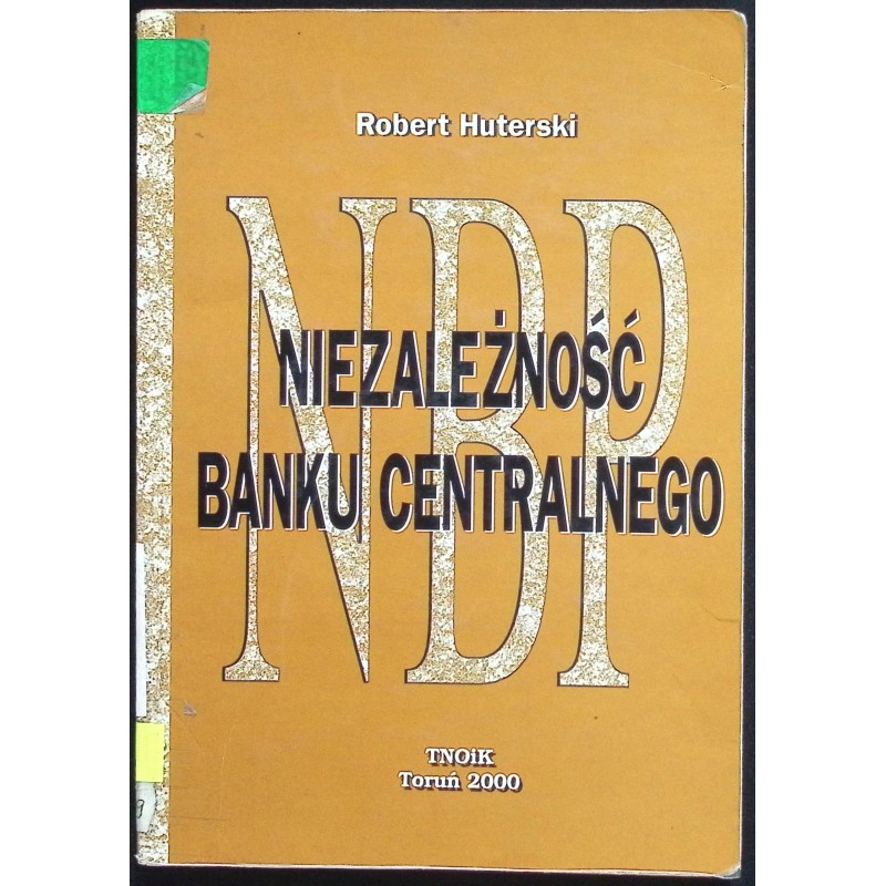 Należności Banku Centralnego R.Huterski