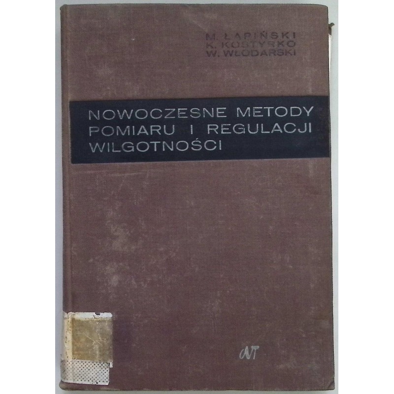Nowoczesne Metody Pomiaru I Regulacji Wilgotności M. Łapiński