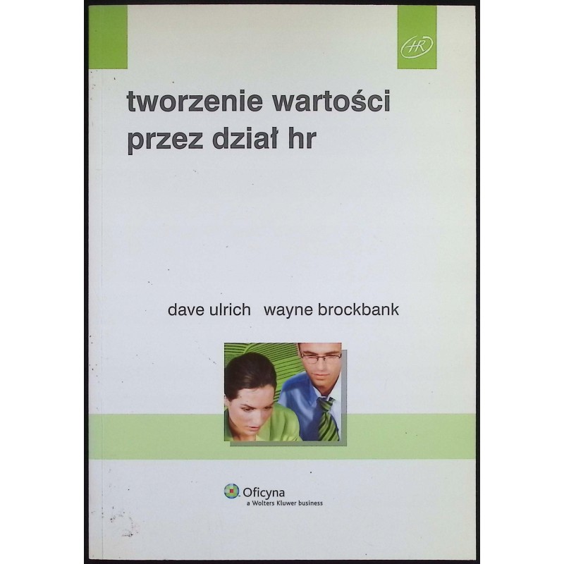 Tworzenie wartości przez dział hr Wayne Brockbank