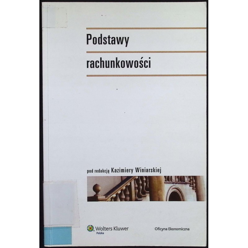 Podstawy Rachunkowości Kazimiera Winiarska
