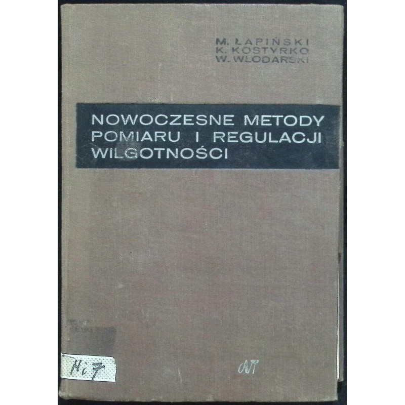 Nowoczesne Metody Pomiaru I Regulacji Wilgotności M. Łapiński