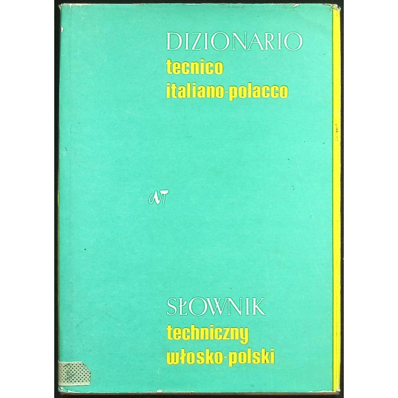 Słownik techniczny włosko-polski