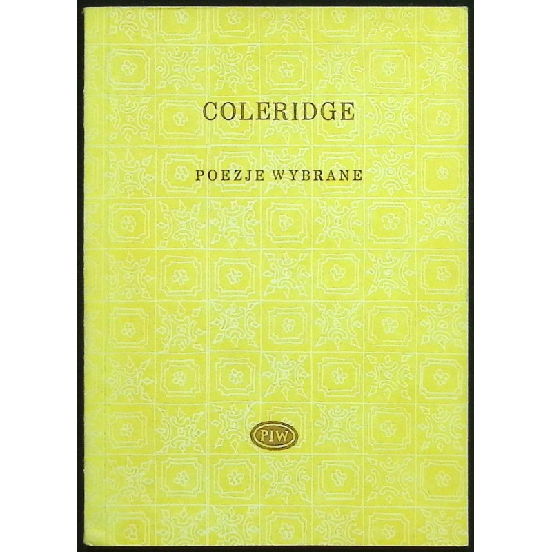 Poezje wybrane Coleridge