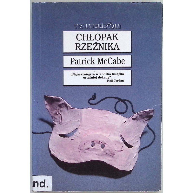 Chłopak rzeźnika Patrick McCabe