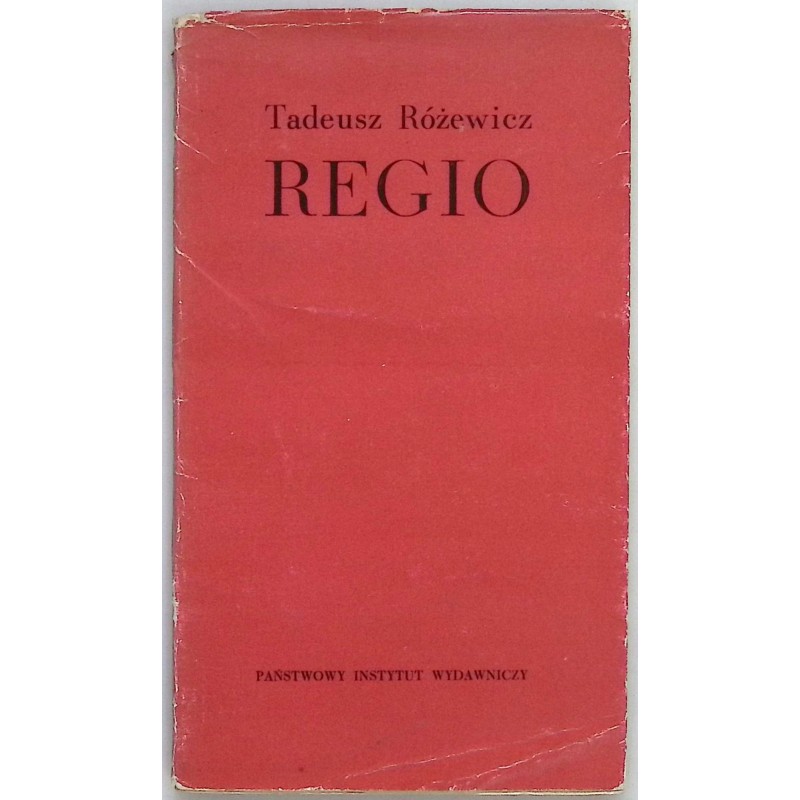 Regio - Tadeusz Różewicz