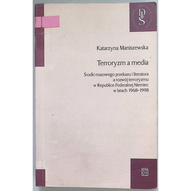 Terroryzm a media Katarzyna Maniszewska