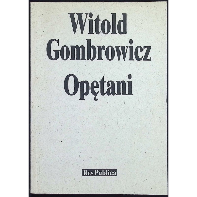 Opętani Witold Gombrowicz