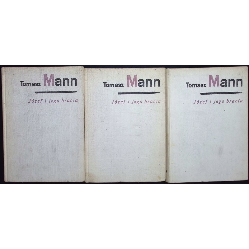 Józef i jego bracia tom 1-3 -Tomasz Mann