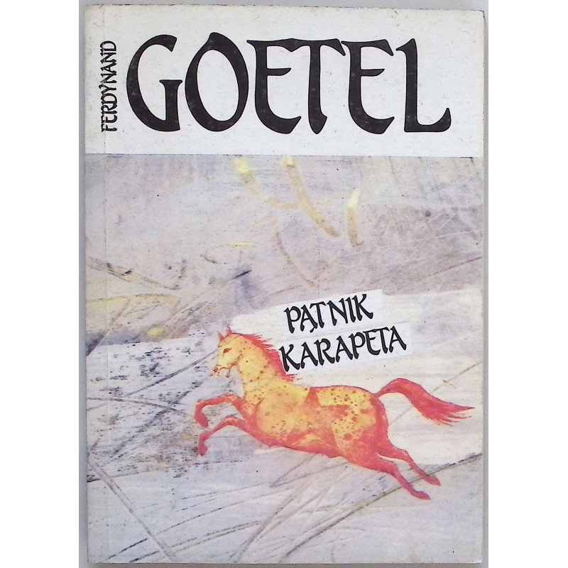 Pątnik Karapeta Ferdynand Goetel