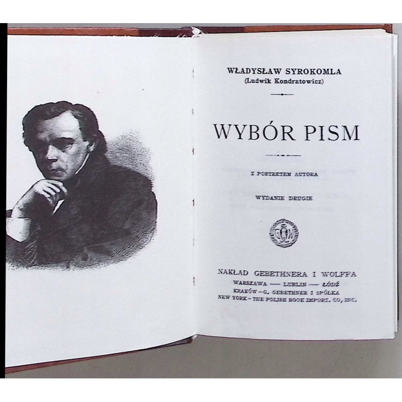 Wybór pism Władysław Syrokomla