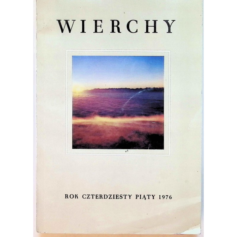 Wierchy Rocznik poświęcony górom 1976