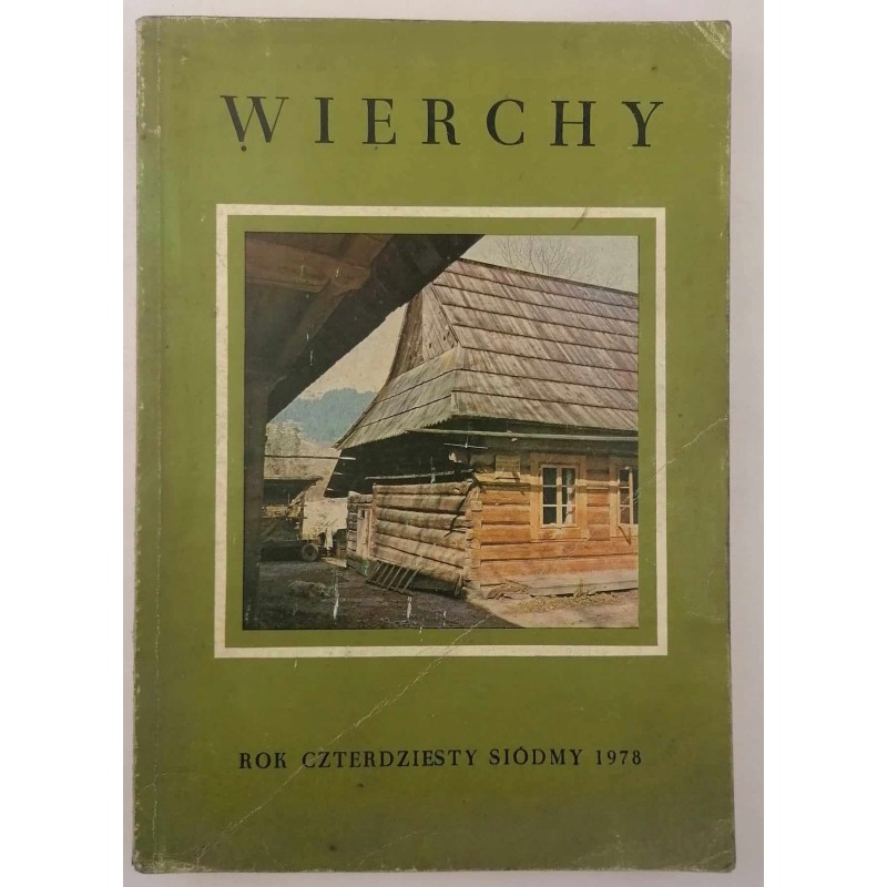 Wierchy. Rocznik czterdziesty siódmy 1978