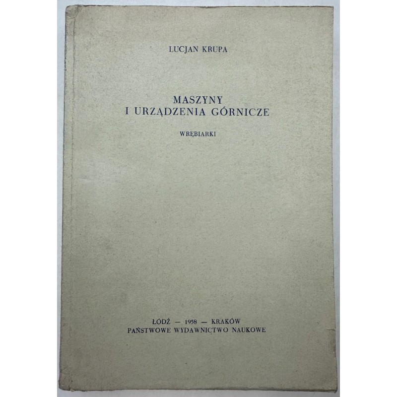 maszyny i urządzenia górnicze krupa