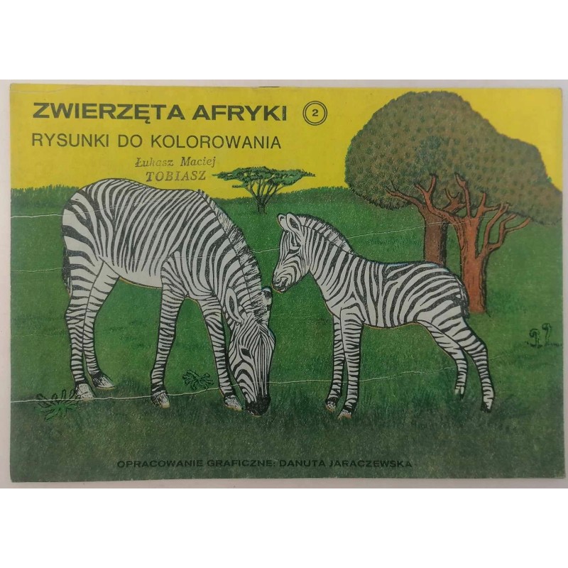 Zwierzęta Afryki - Rysunki do kolorowania