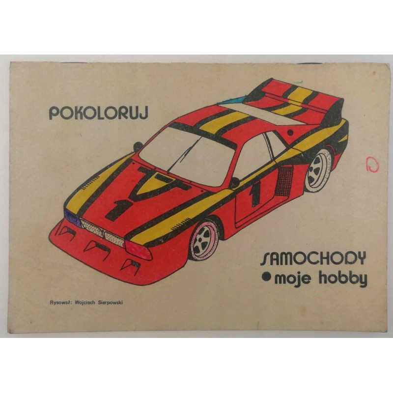 Pokoloruj samochody. Moje hobby