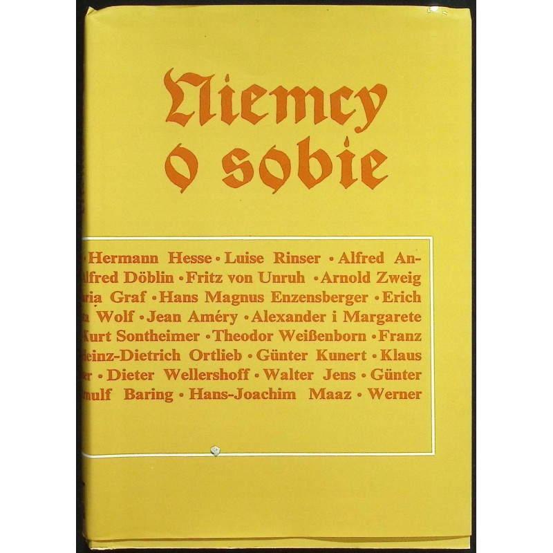 Niemcy o sobie Czesław Karolak