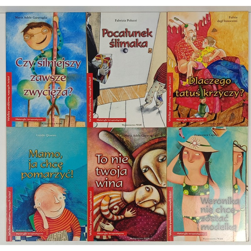 Wielkie problemy naszych dzieci 6 książek