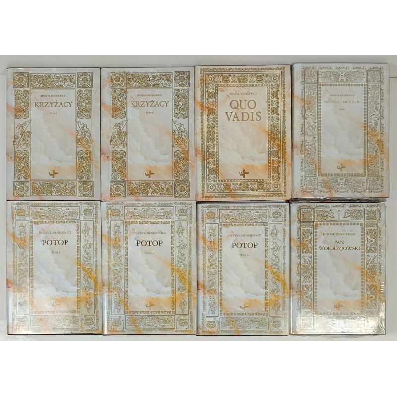 Henryk Sieniewicz Dzieła wyd. Vocatio Zestaw 9 książek