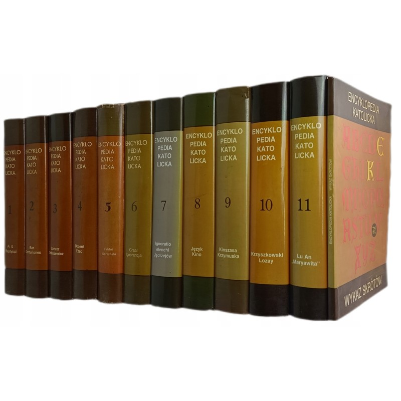 Encyklopedia Katolicka Tom 1-11 + Wykaz Skrótów