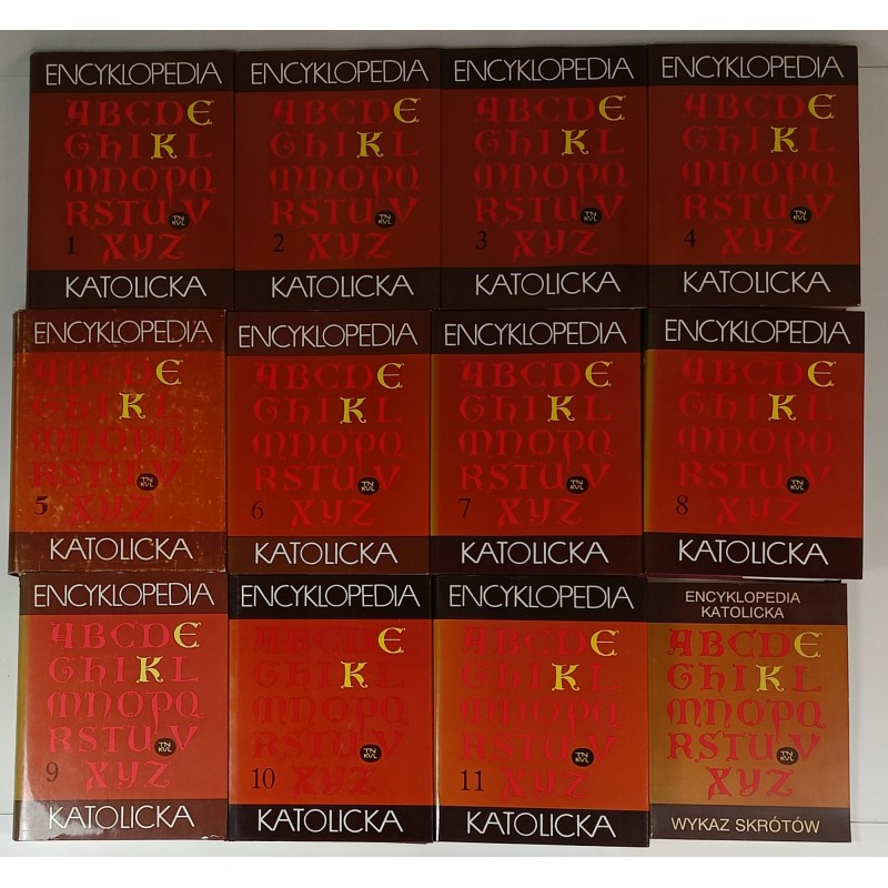 Encyklopedia Katolicka Tom 1-11 + Wykaz Skrótów