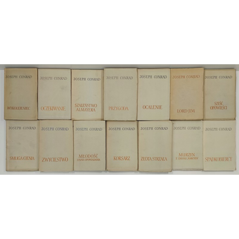 Z pism Josepha Conrada zestaw 14 książek