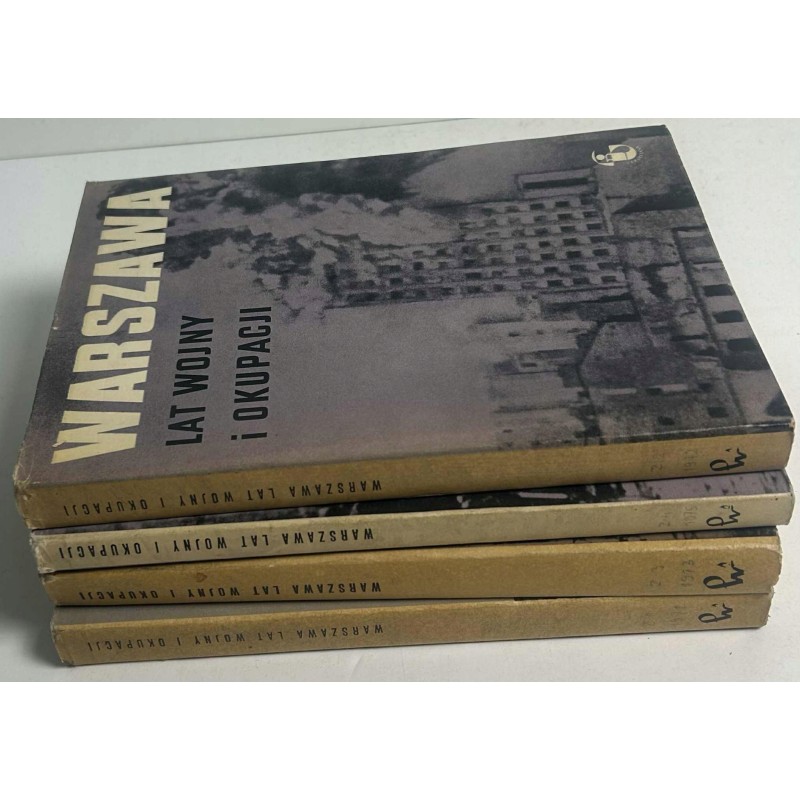 Warszawa lat wojny i okupacji zeszyt 1-4