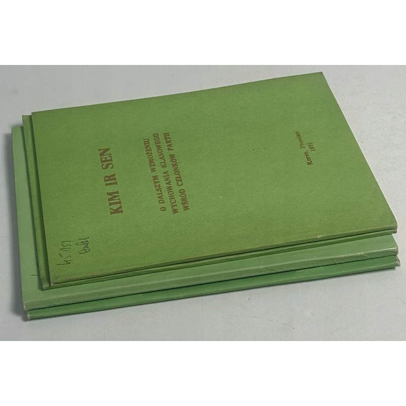 Kim Ir Sen Zestaw 4 książek