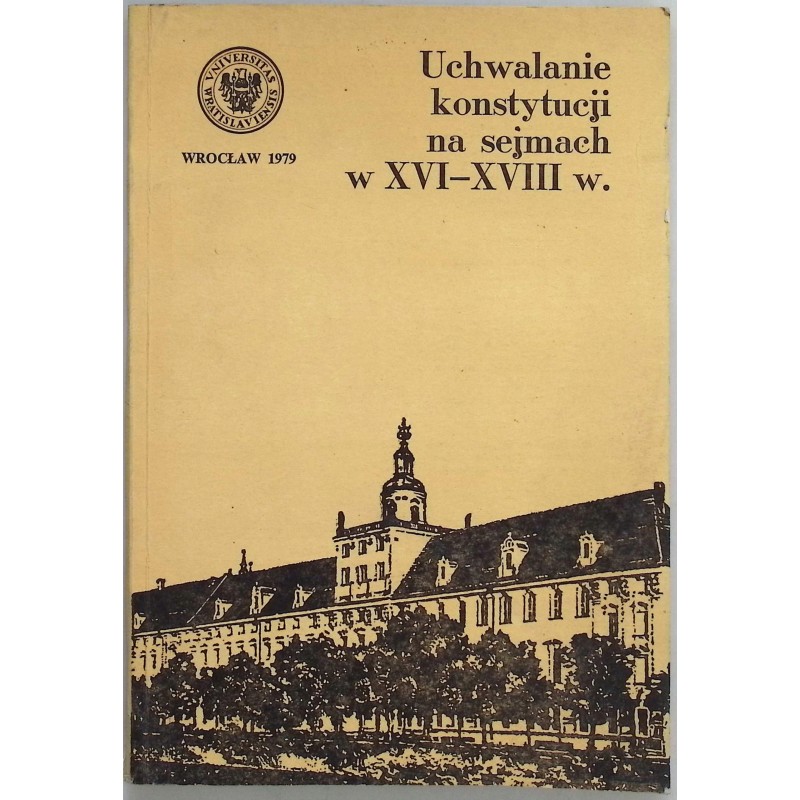 Uchwalanie konstytucji na sejmie