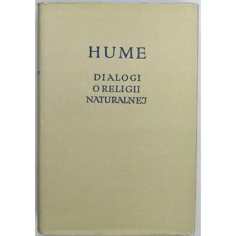 Dialogi o religii naturalnej Hume