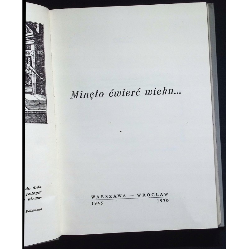 Minęło ćwierć wieku...