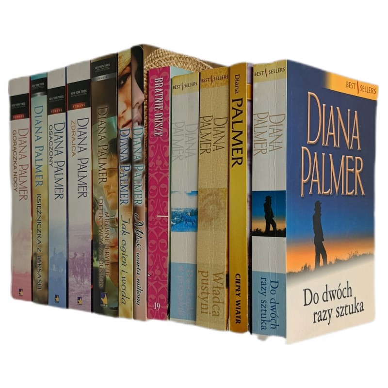 Diana Palmer Zestaw 12 książek