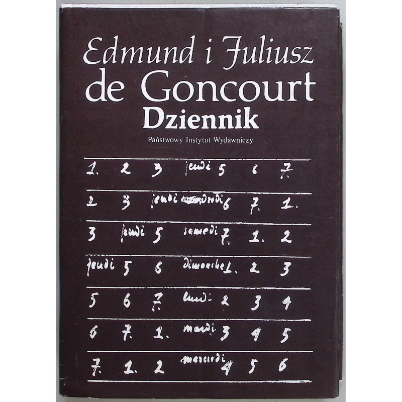 Dziennik Edmund i Juliusz de Goncourt