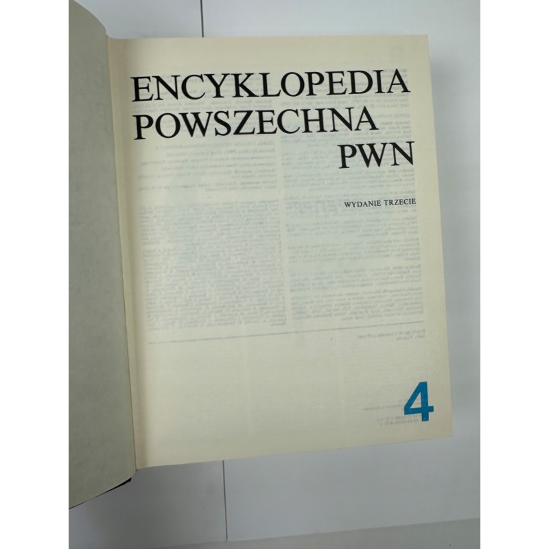 Encyklopedia powszechna PWN Tom 1, 3, 4