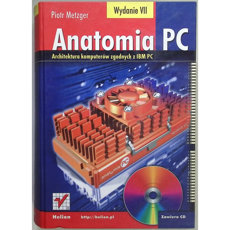 Anatomia PC + CD Wydanie VII Piotr Metzger