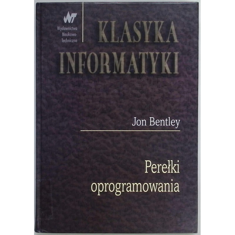 Perełki oprogramowania Jon Bentley