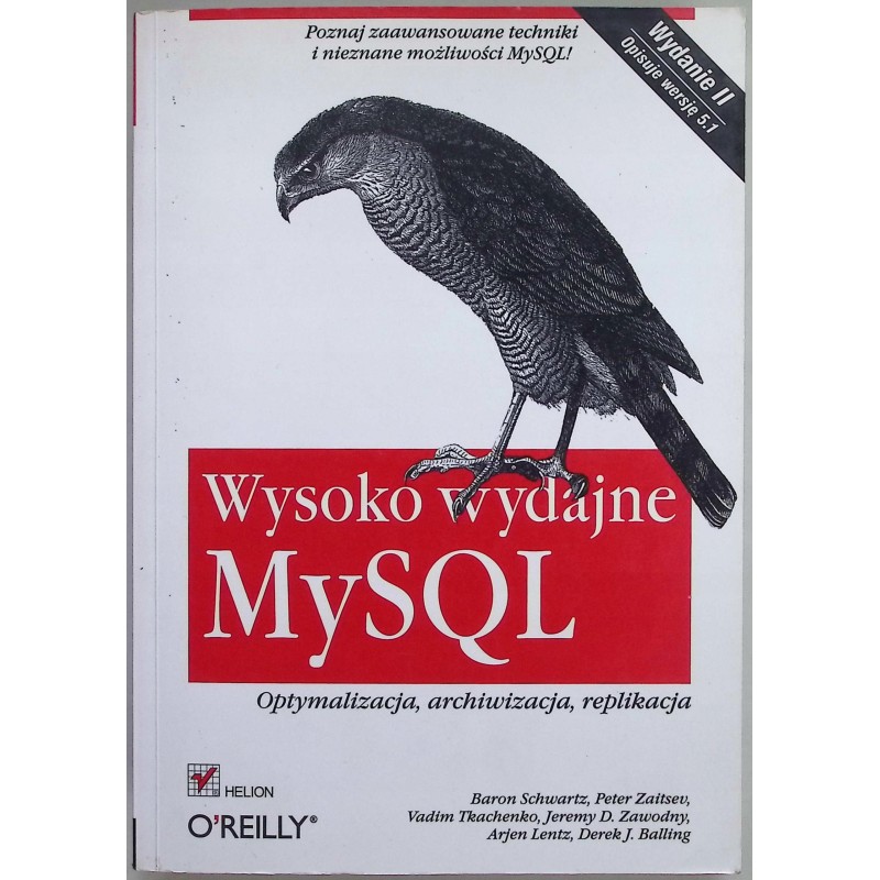 Wysoko wydajne MySQL Baron Schwartz