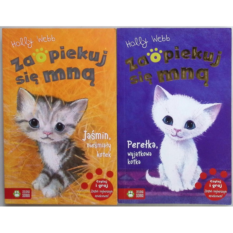 Zaopiekuj się mną Zestaw 2 książek Holly Webb