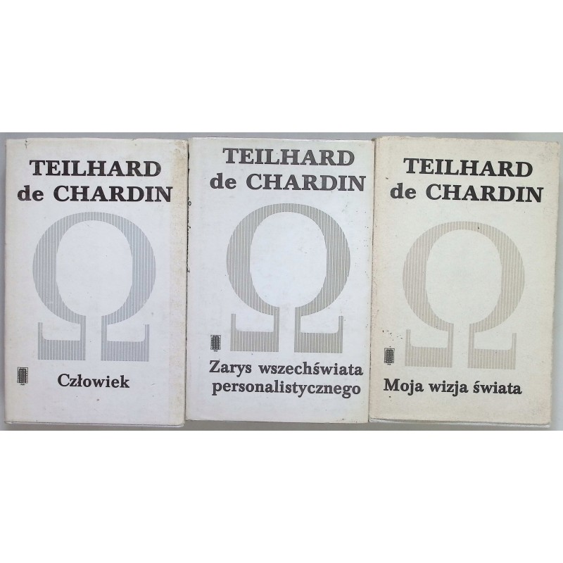Człowiek Zarys wszechświata Moja wizja świata 1-3 Teilhard de Chardin