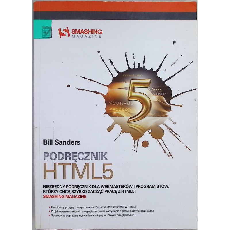 Podręcznik HTML 5 Bill Sanders