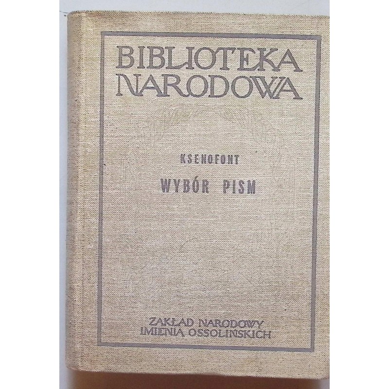 Wybór pism Ksenofont